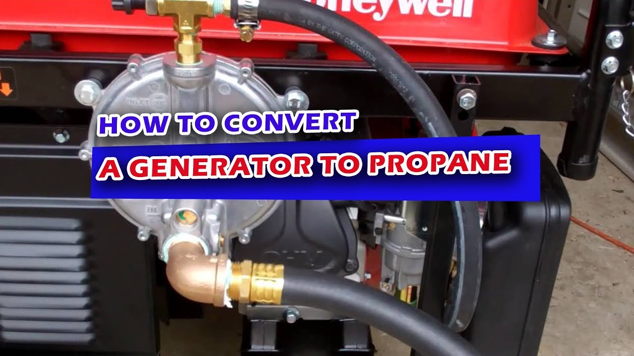 How To Convert A Generator To Propane Youtube
