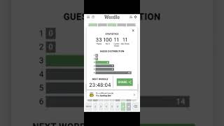 Today's wordle 04 may 2022 word no 319 improve and check your puzzling skills and your vocabulary.