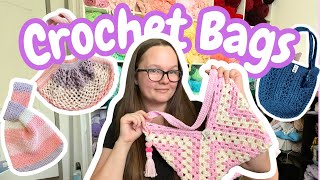 Let's Crochet BESTSELLING Bags For My Next Market | Viral Knot Bag, Willow Mesh, & More ✨