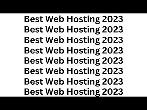 Which is the best web hosting company in 2023