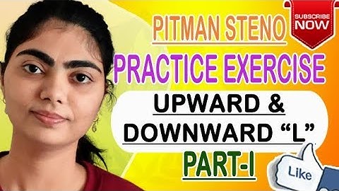 PRACTICE EXERCISE | UPWARD AND DOWNWARD L | PART-I | BY JANVI MA