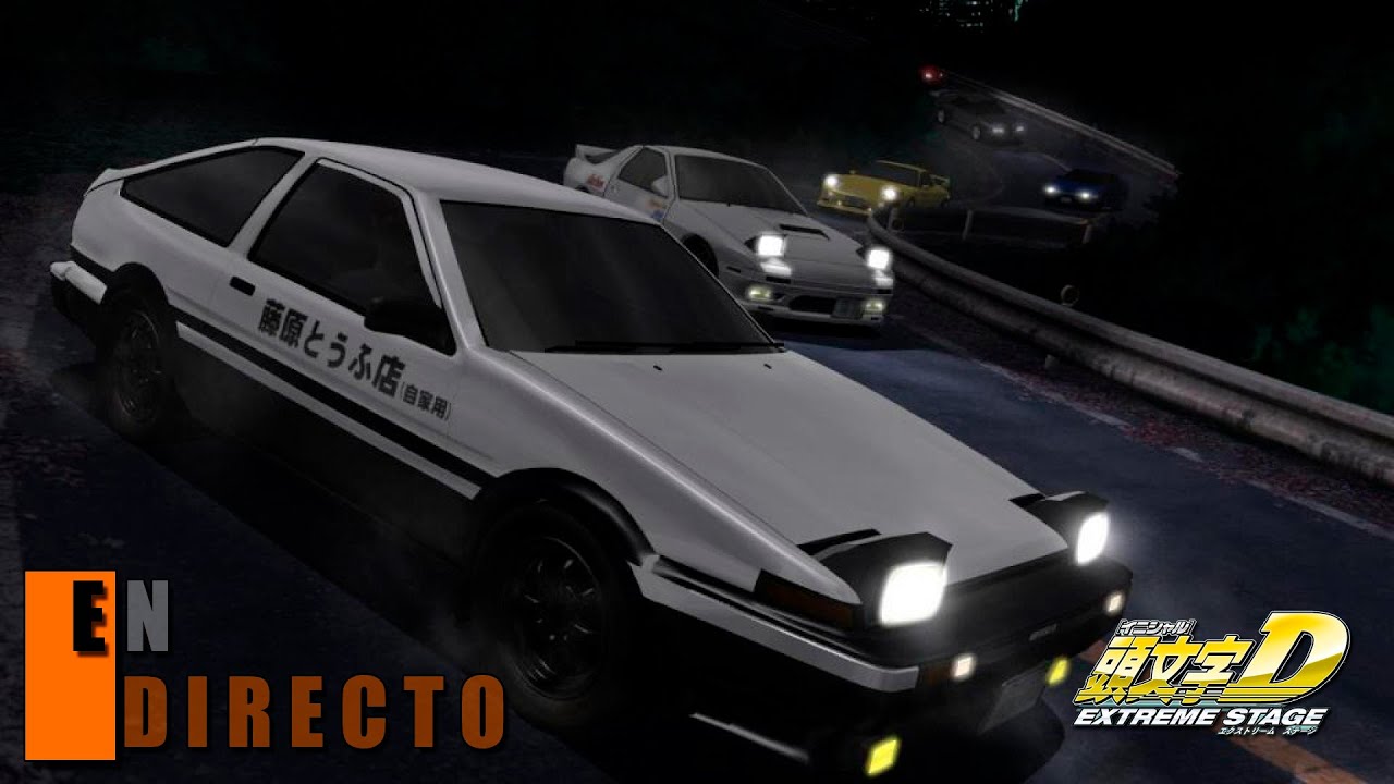 [En Directo] Initial D: Extreme Stage (PS3) - YouTube