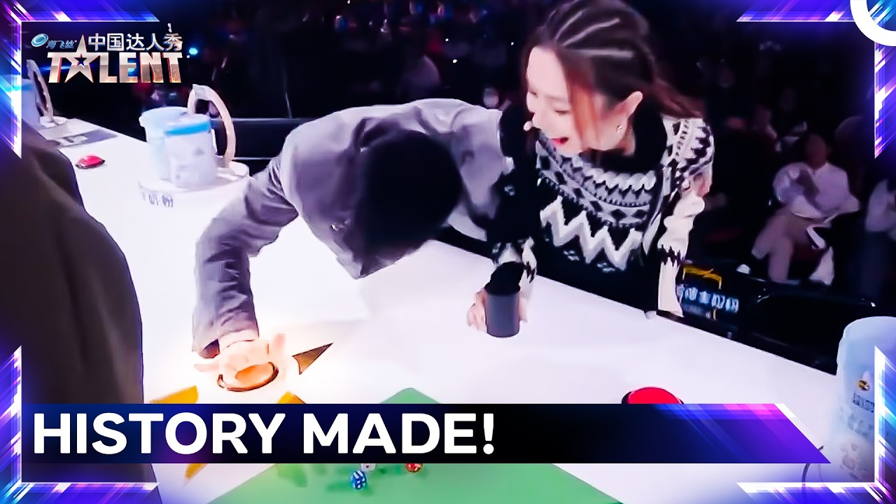 THEY BROKE THE BUTTON! 😱 4X GOLDEN BUZZER MOMENT! 🔔 | 中国达人秀