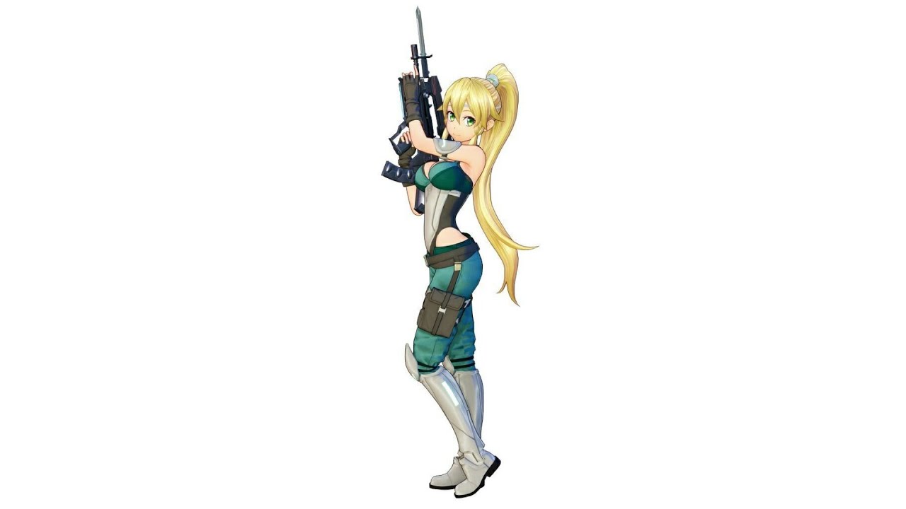 Sword Art Online Fatal Bullet Leafa Ryona YouTube