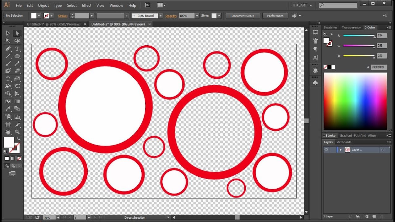 How Create an Mask in Adobe Illustrator -