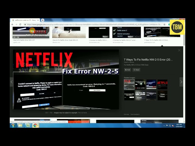 ▷ Como corrigir o código de erro NW2-5 no Netflix