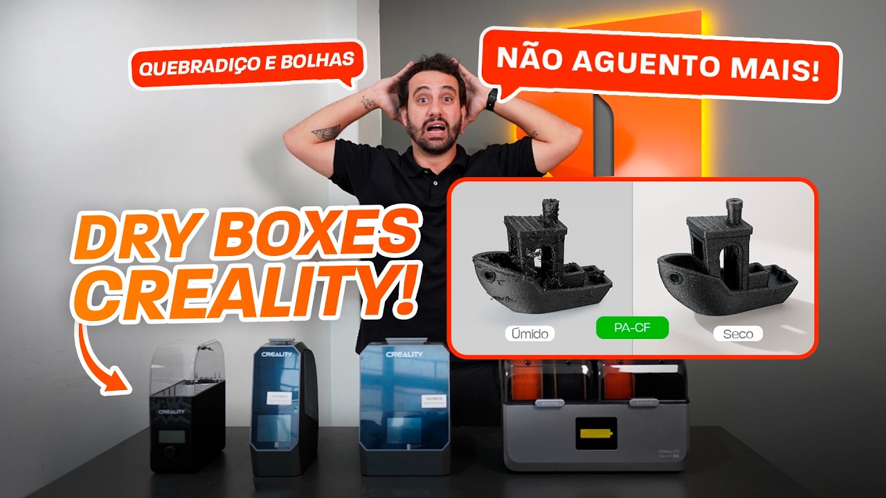 イトウテルミー　a3box Caixa secadora/Desumidificadora Dry Box - Creality Space Pi X4L Dryer