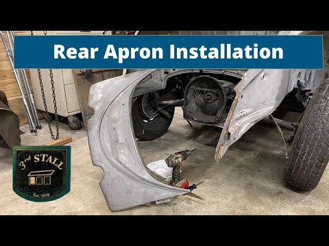 1966 VW Beetle Convertible Restoration Pt. 32 – Rear Apron Installation