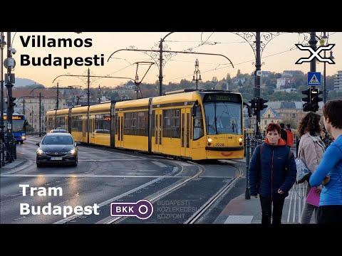 Tram Budapest | Villamos Budapesti | BKK | Hungary | Magyarország