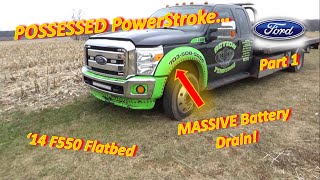 POSSESSED PowerStroke Flatbed? (Part 1: Drains Batteries OVERNIGHT!)