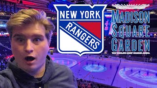 Matinee Madness! Stadium Vlog #22 New York Rangers | Madison Square Garden