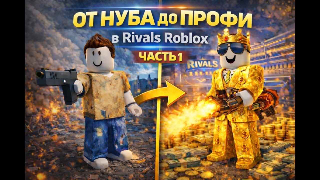 Rivals On R&b Rivals: ОТ НУБА ДО ПРОФИ B Rivals ROBLOX ЧАСТЬ 1... - YouTube