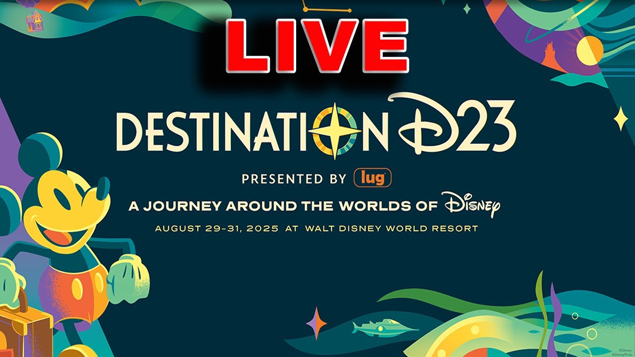 D23 Orlando 2025: EXCLUSIVE Merchandise Tour! Day 1 Highlights at Disney World! Exclusive Merch LIVE