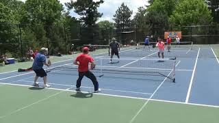 Ernie Byles PickleBall - 1st Round with Russell - May 15, 2021