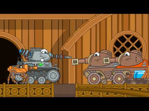 The deal with forest tanks | Steel Monsters of Forest World | Tank Cartoon
