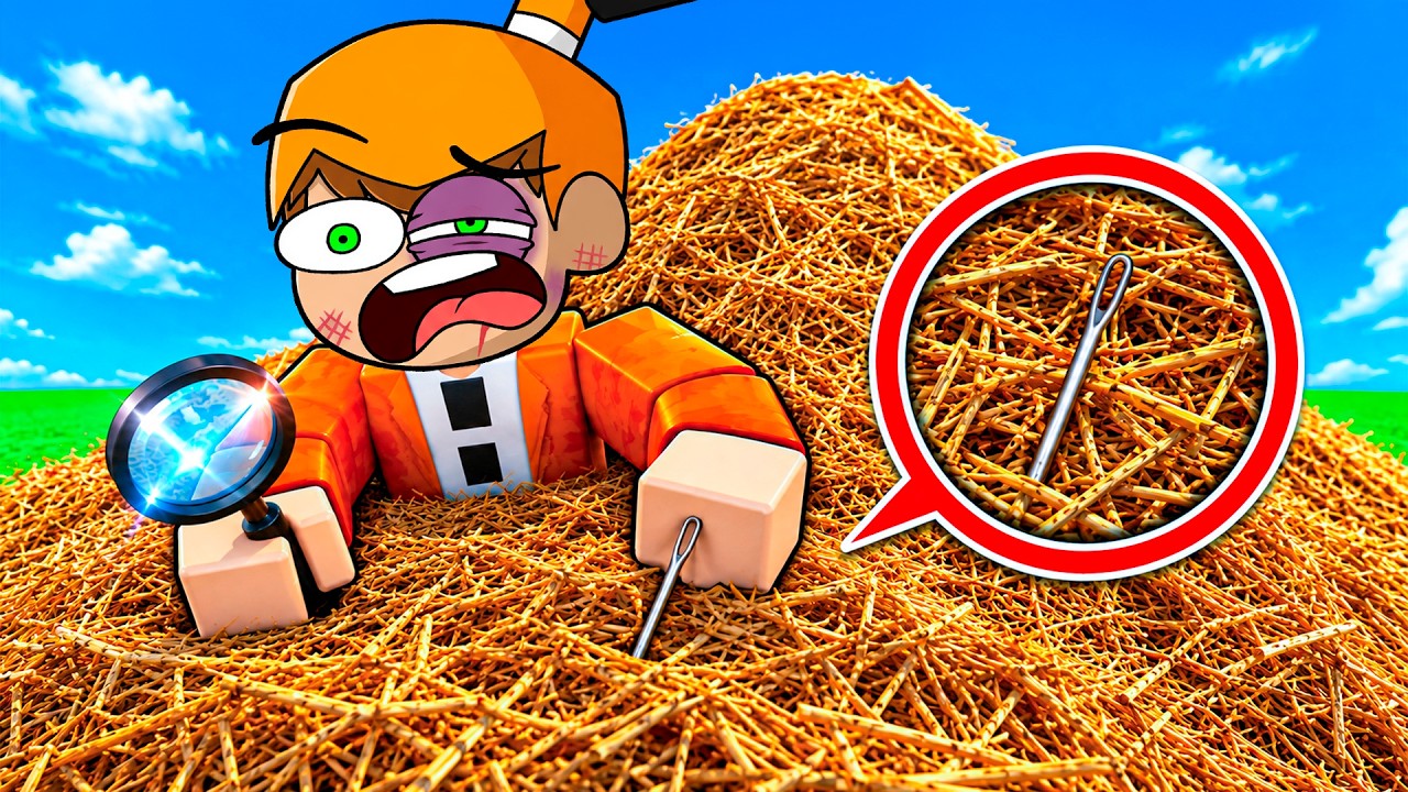¡ENCONTRÉ una AGUJA en un PAJAR en ROBLOX!
