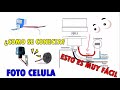 ¿Cómo conectar un sensor de luz o Foto-célula? (Diagrama de conexión, colores de cables)