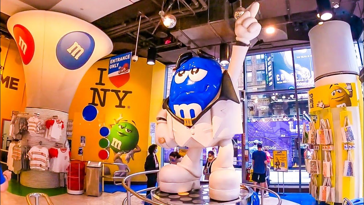 M&M'S World Times Square June 2021 YouTube