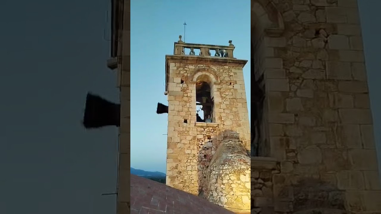 Volteo general de campanas por San Miguel - parroquia de San Miguel (Canet lo Roig, Castellón)! 20h.