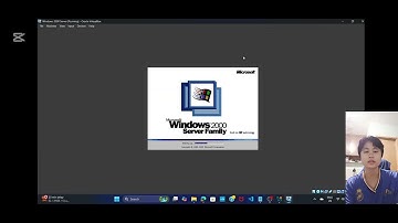 Installing Windows 2000 Server in VirtualBox