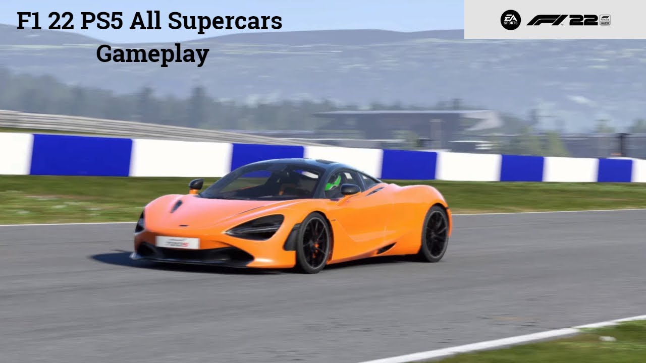 F1 22 PS5 All Supercars Gameplay
