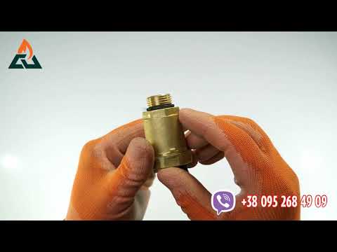 Воздухоотводчик автоматический 1/2 ", 12.003