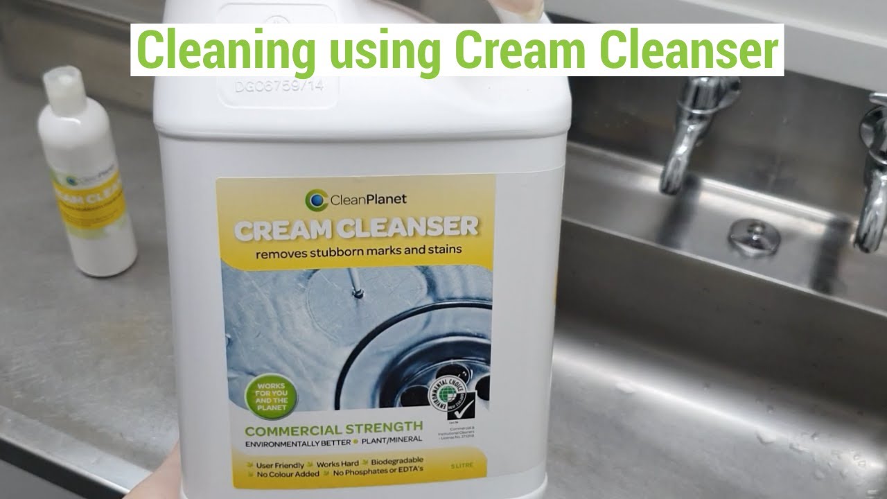 Cream Cleanser - A natural way to clean metal | Clean Planet - YouTube