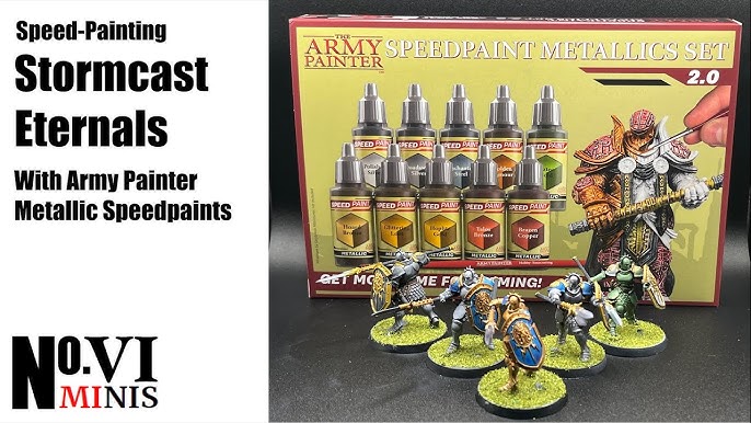 Army Painter Metallics Advice! Just picked this paint set up off a FLGS and  was wondering has anyone used The Army Painter Metallic range and have any  advice? I find my GW