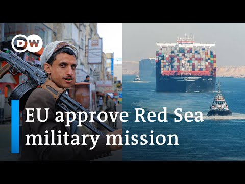 Germany sends frigate to help secure Red Sea | DW News