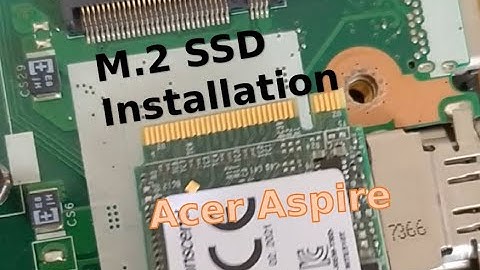 How to install M.2 SSD in Laptop | Acer Aspire (A515-51G) Series