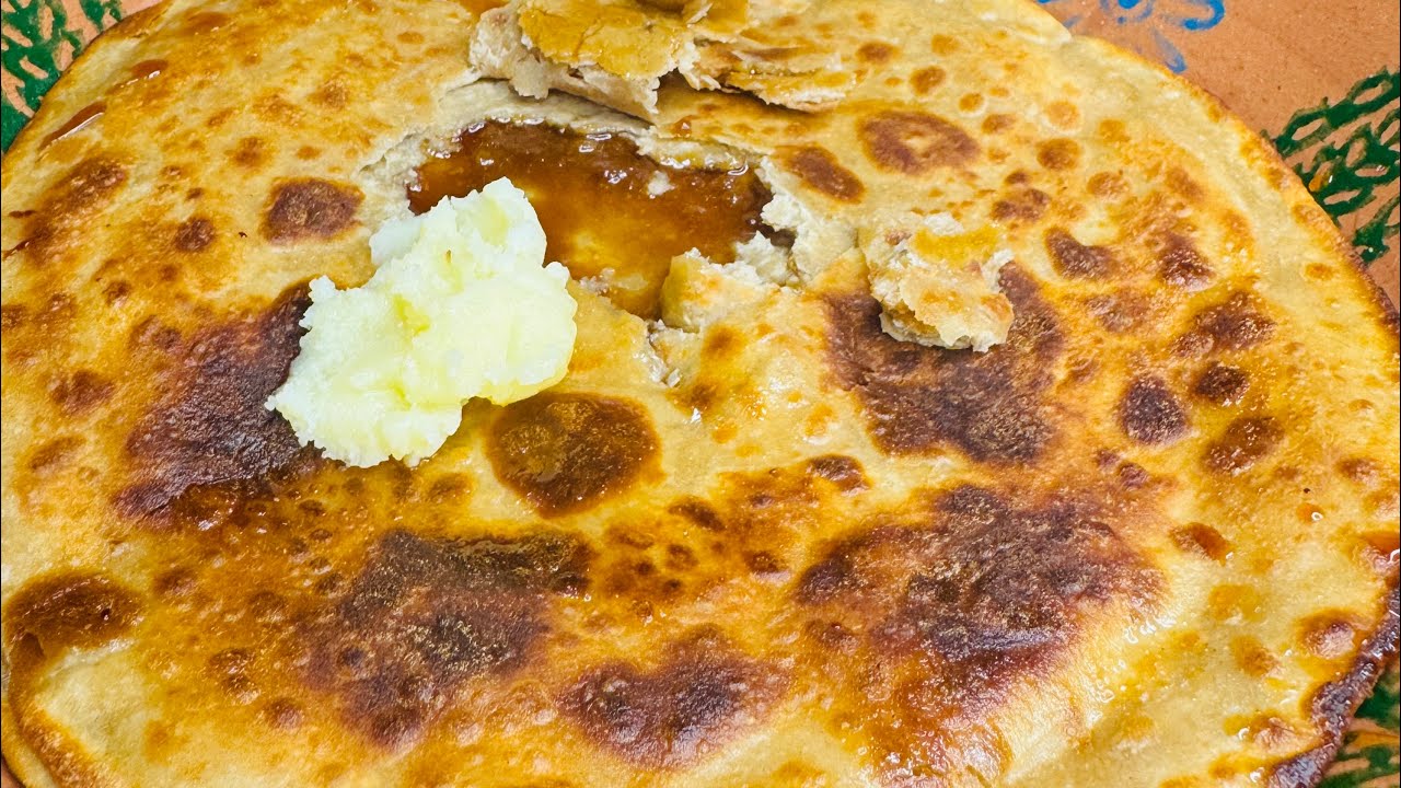 SWEET BUSRI ROTI WITH DESI GHEE RECIPE | SWEET SINDHI CHAPATI | WINTER ...