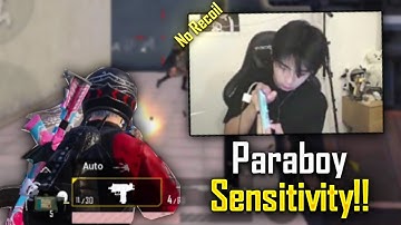 I Try Nova Paraboy Sensitivity (No Recoil) Sensitivity Code + Control Code 5 Finger Claw + Gyroscope