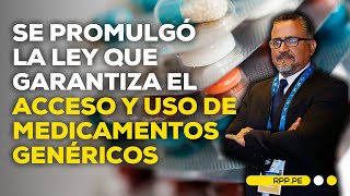 Dina Boluarte promulgó la ley que garantiza y promueve el acceso y uso de medicamentos genéricos