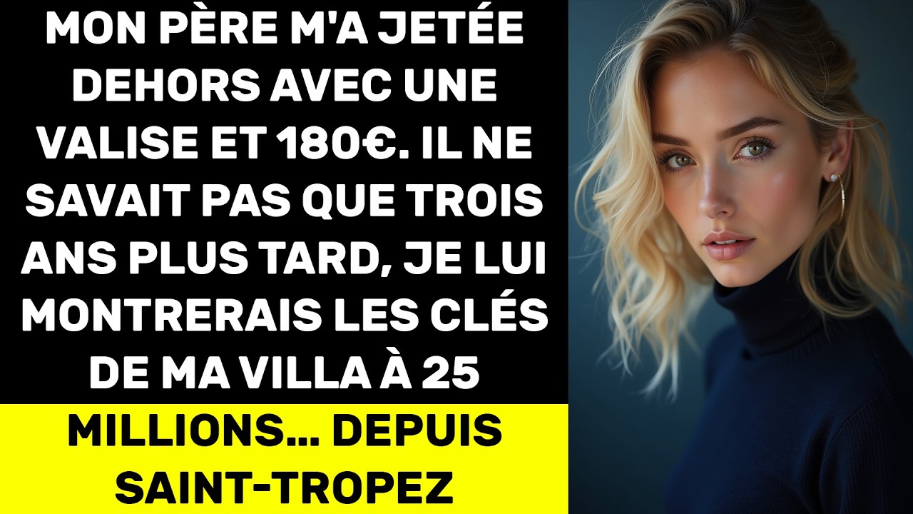 Mon père m'a jetée dehors. Il ne savait pas que je valais 22 millions