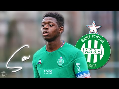 SAIDOU SOW • AS Saint-Étienne • Insane Defensive Skills, Tackles, Passes & Goals • 2021