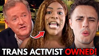NUTTY Black Trans Activist ROASTED On Piers Morgan For DEFENDING Men In Girls Sports!