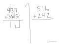 Addition Problems and Strategies