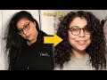 wearing my naturally curly hair for the first time in 7 years *shocking*