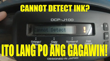 Cannot Detect Ink - Brother Printer Fixed!