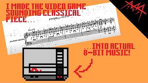 Etude in A Minor WoO 8bit Remix