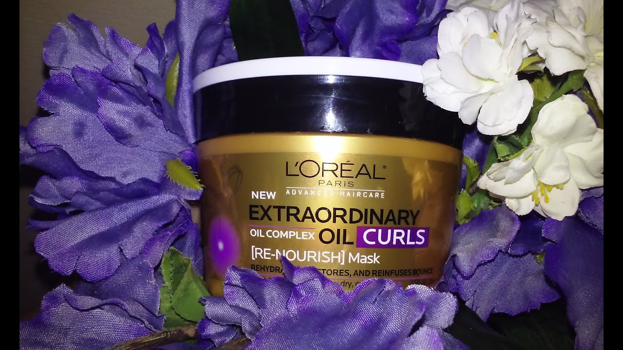 New Loreal Extraordinary Hair Mask | REVIEW - YouTube
