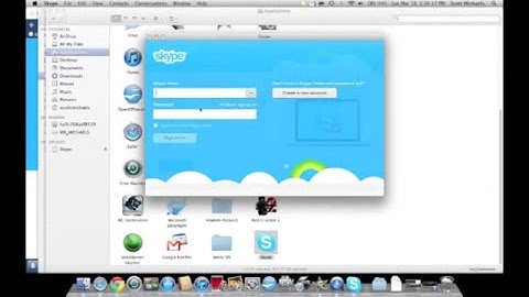 Downloading Skype On a Mac (tutorial)