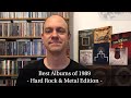 Best Albums of 1989 - Hard Rock & Metal Edition