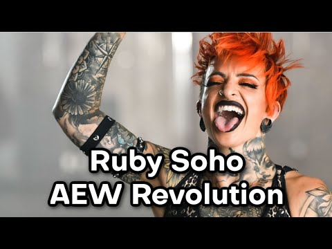 Ruby Soho interview before AEW Revolution 2023 against Jamie Hayter, and Saraya | Amy Nemmity