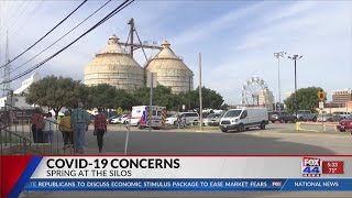 Coronavirus concerns at Spring at the Silos