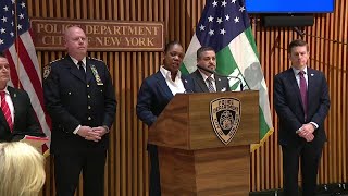 New York subway attack: NYPD leaders give details of the arrest of suspect Frank R. James