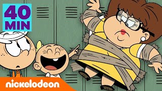 Loud House | ¡Los momentos escolares más divertidos durante 40 minutos! | Nickelodeon en Español