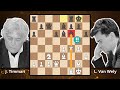 Double Exchange Sac In Smashing Dutch Miniature - Timman vs. Van Wely, 1998