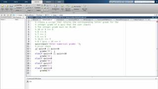 Celebrity Topic 1: Matlab's If-Else Statements Profile
