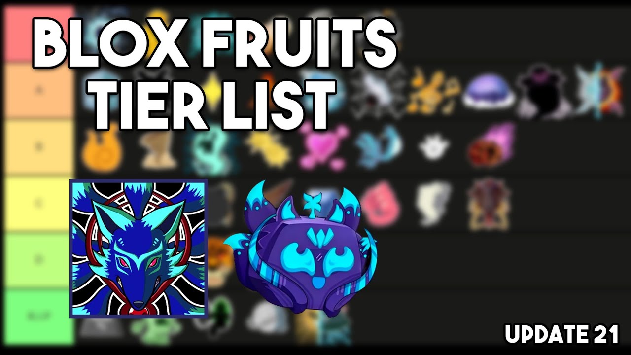 Blox fruits, Ranking Every Fruit in Update 17.3 with Tier List! 